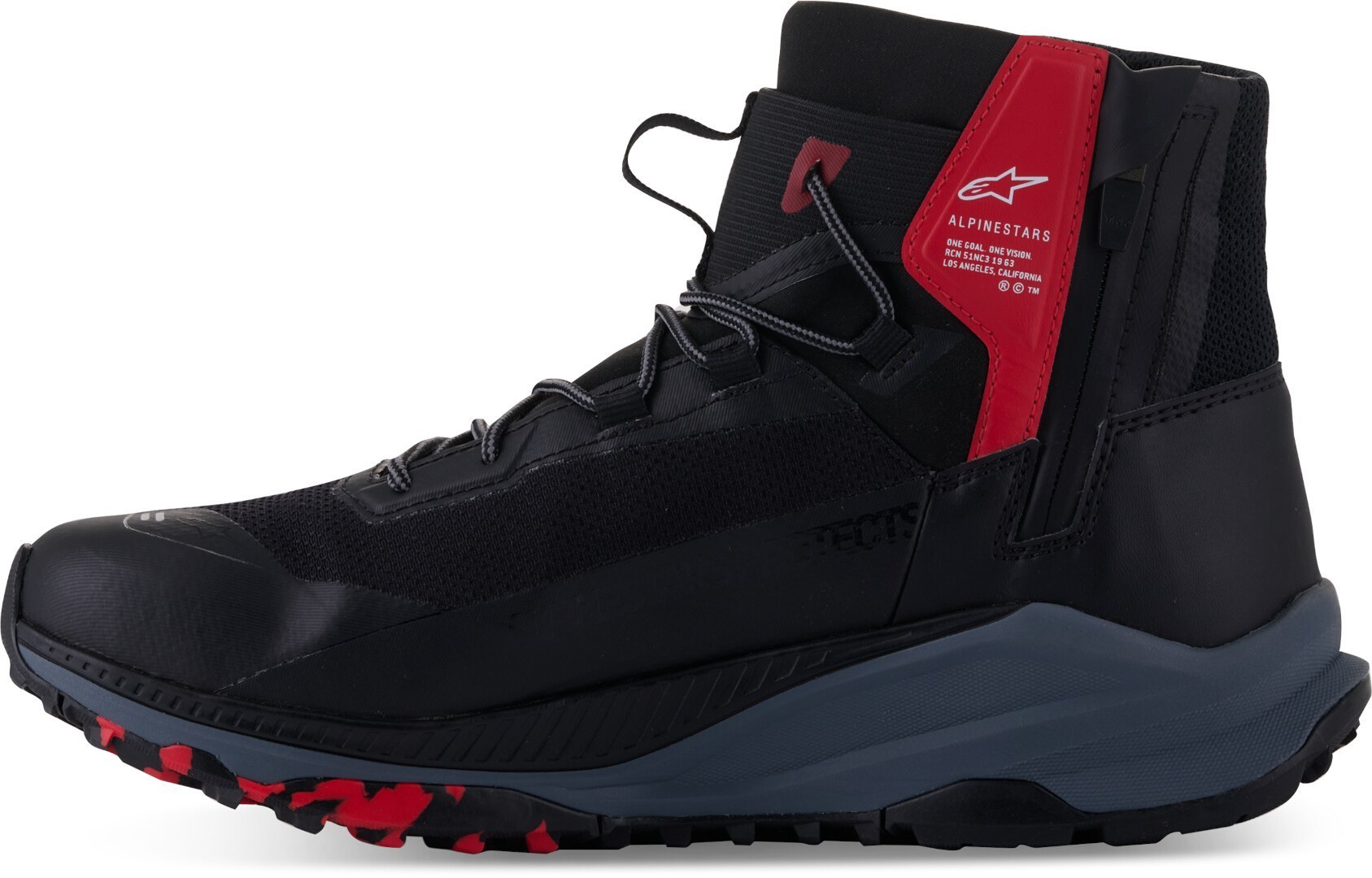 Alpinestars Speedforce XR Pantofi de motocicletă Negru/Gri/Roșu 8,5 Figura 6