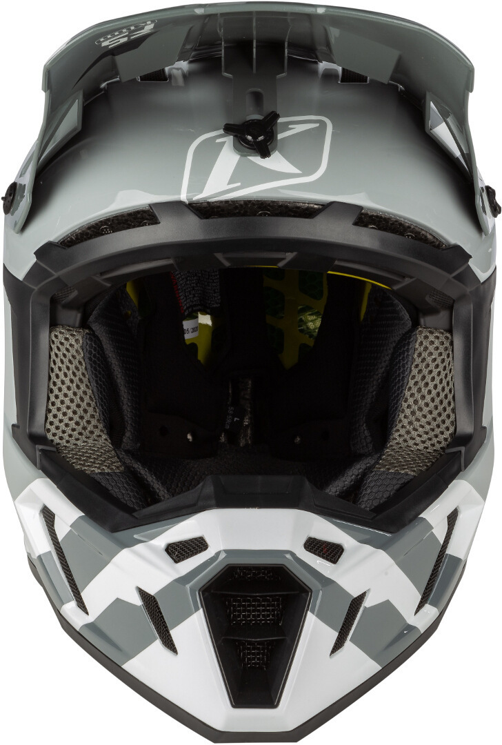 Klim F5 Koroyd Ascent Carbon Cască de motocross Gri/Alb XL (60/61) Figura 5