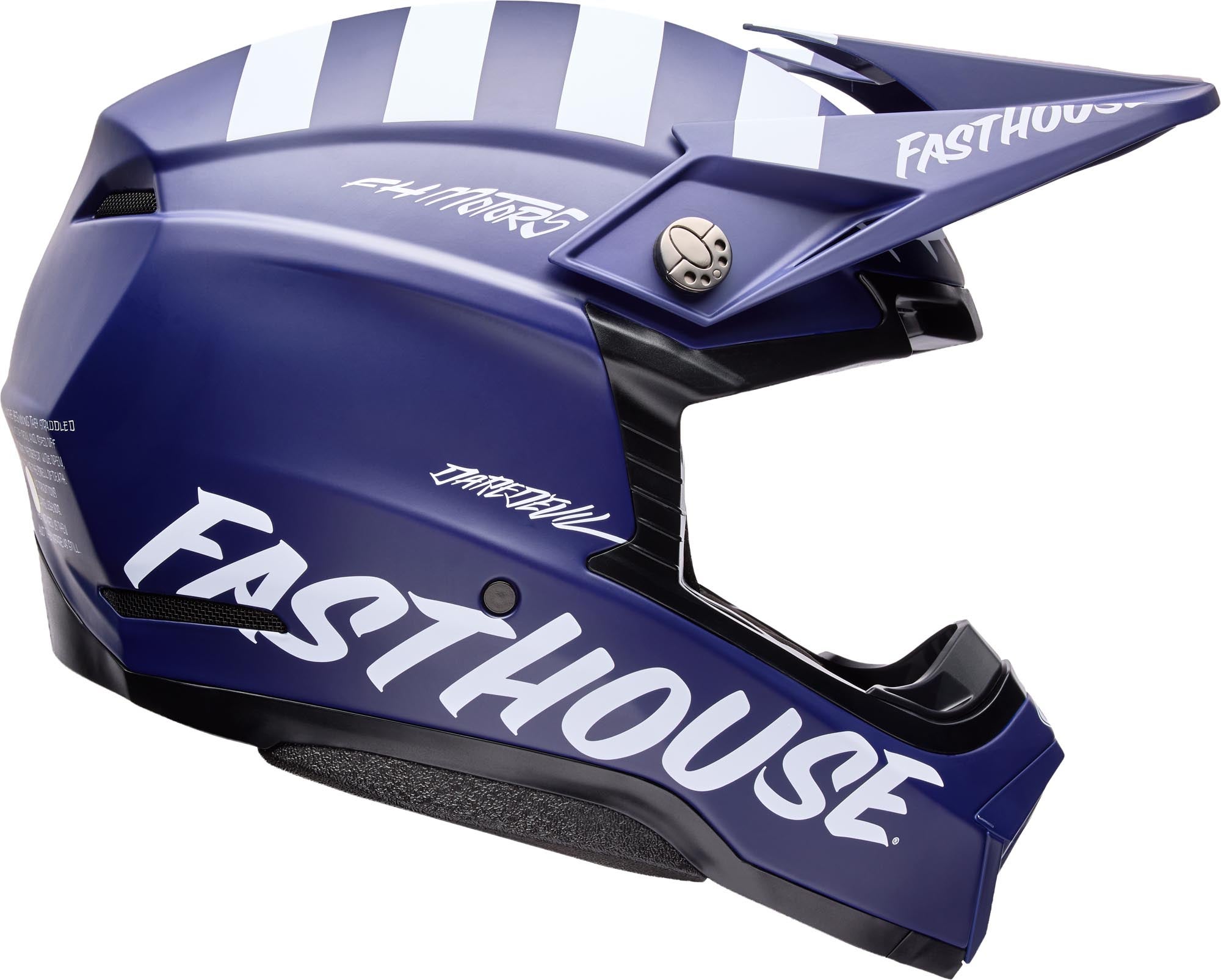 Side view of Bell Moto-10 MIPS Fasthouse Motocross Helmet