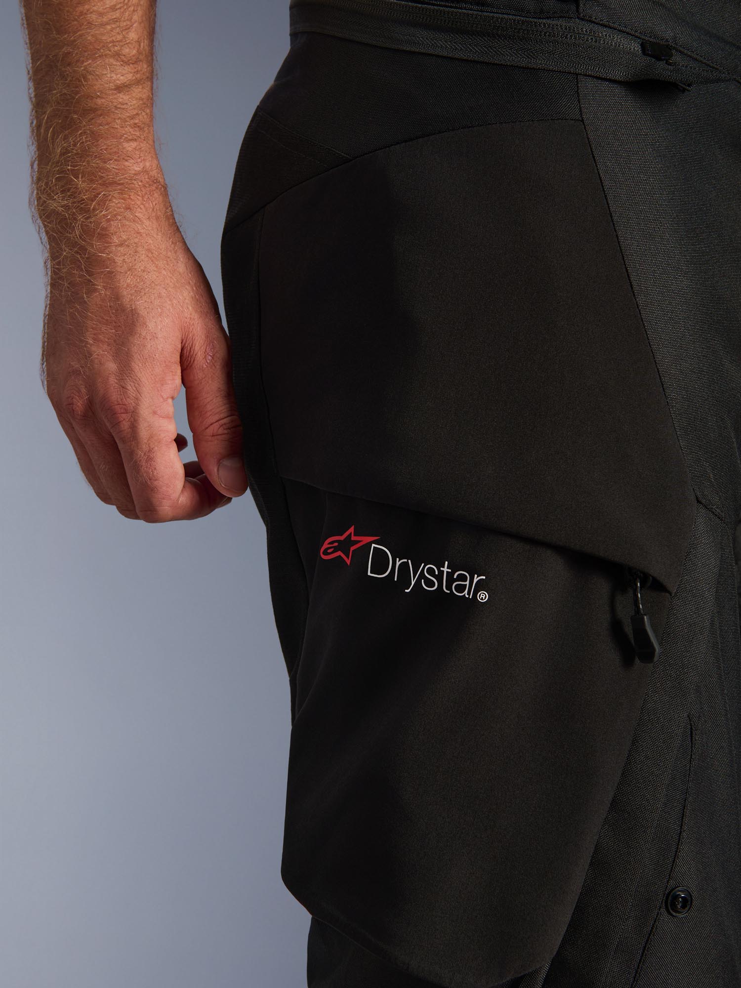 Alpinestars Andes V4 Drystar waterproof Motorcycle Textile Pants black Long M Figure 8