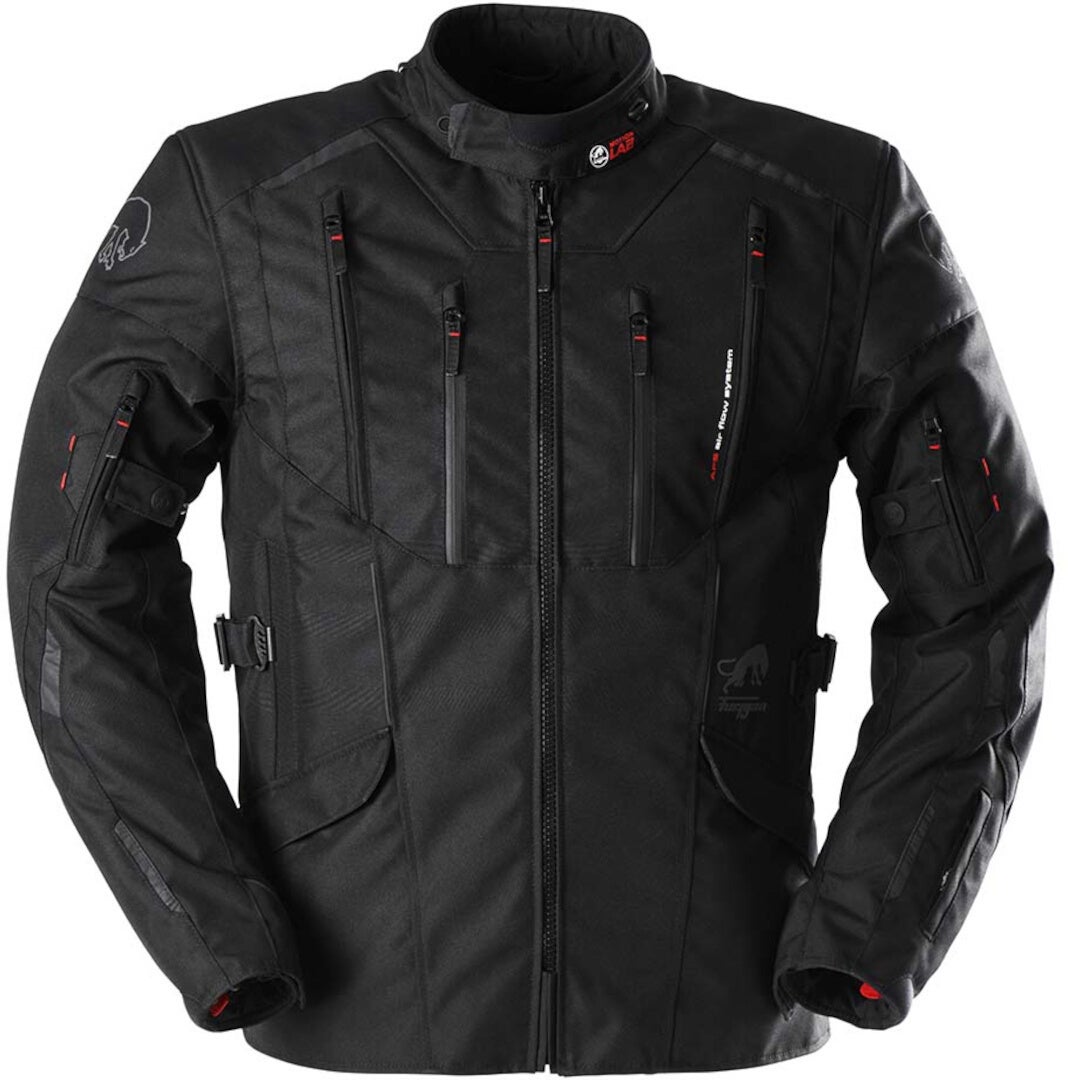 Furygan Brooks Motorcycle Textile Jacket black 4XL Figure 1