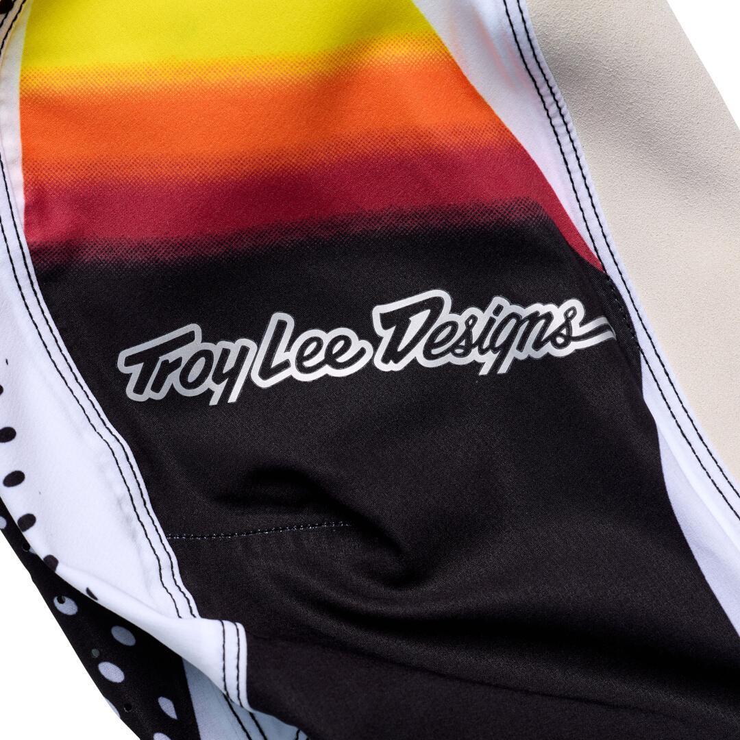 Troy Lee Designs SE Ultra Optic Motocross Pants black/white/red/orange 34 Figure 5