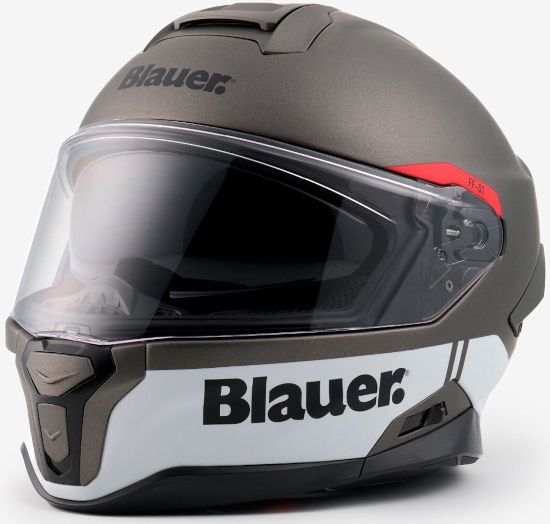 Blauer FF-01 Helm Grey Matt Verlies (58/60) Figuur 1