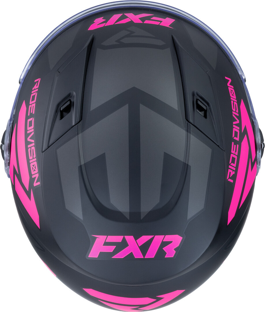 FXR Nitro Core Youth Cască de snowmobil Negru mat/roz L (53/54) Figura 2