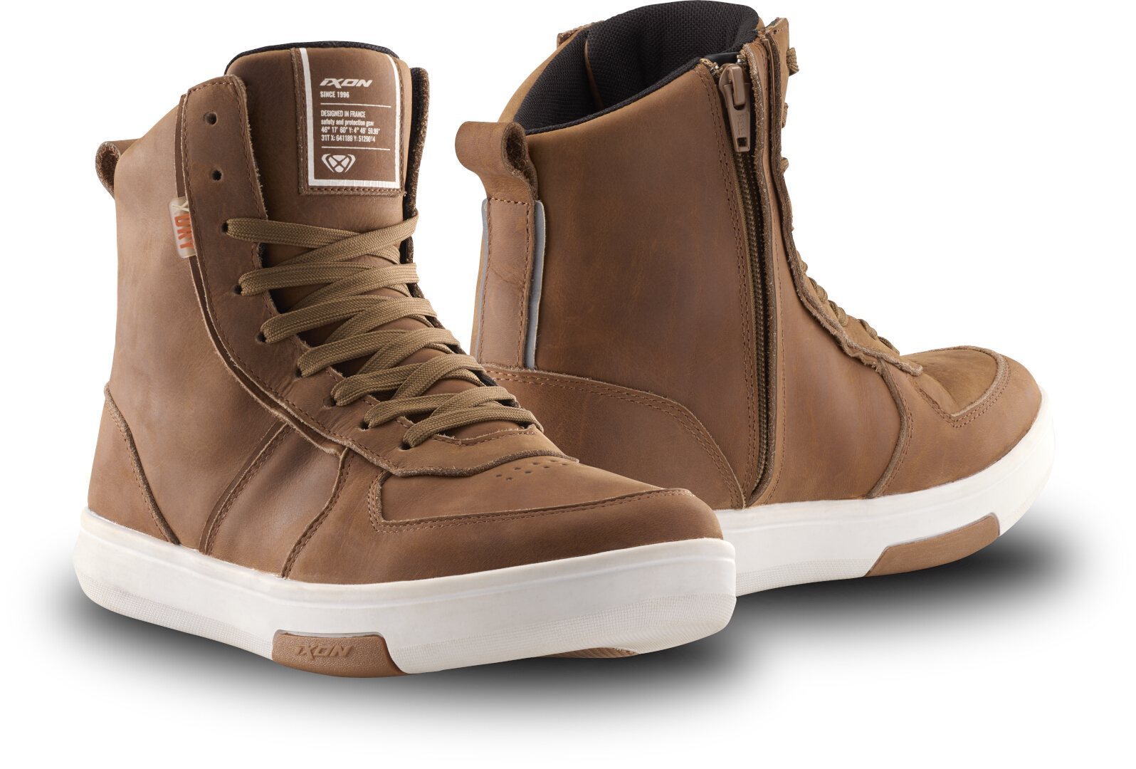 Ixon Ghost WP Bottes de moto imperméables Marron 41 Figure 1