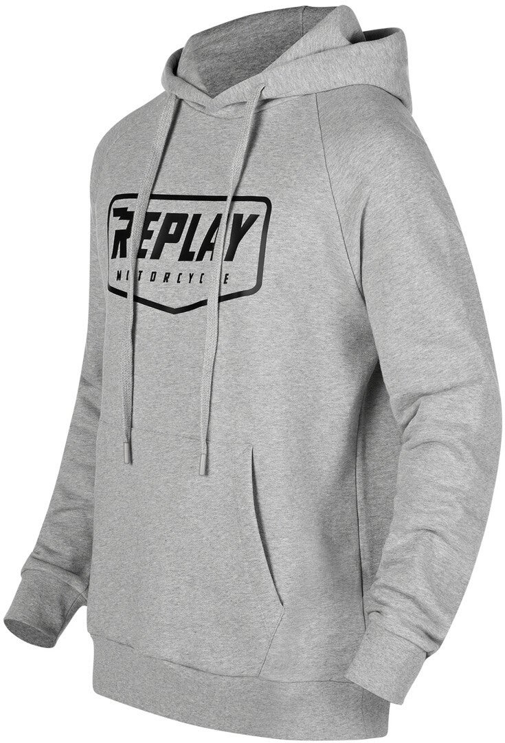 Replay Logo Capuche gris XL Figure 2