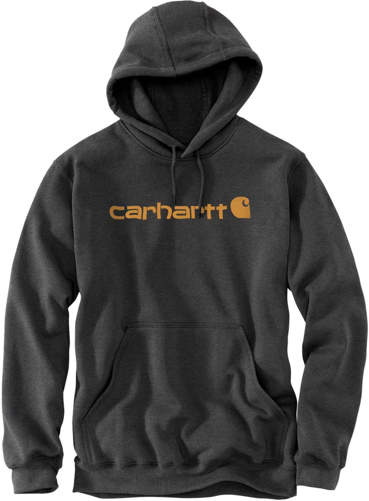 Carhartt Marquette Logo 후디 회색/금색 L 그림 1