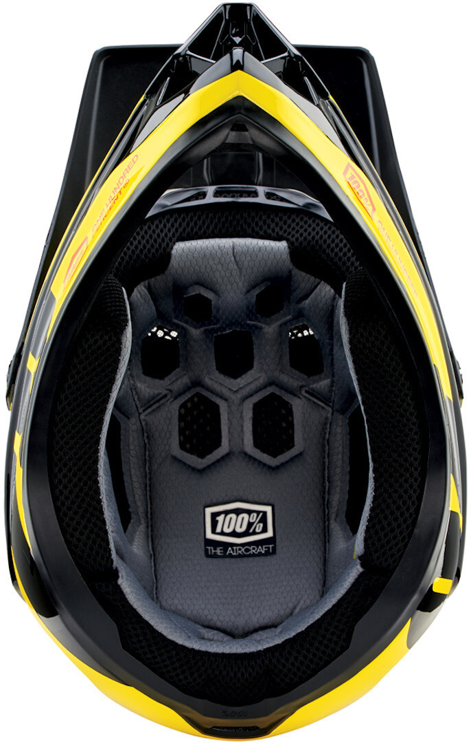 100% Aircraft Composite LTD Neon Yellow Cască de coborâre XS (53/54) Figura 4