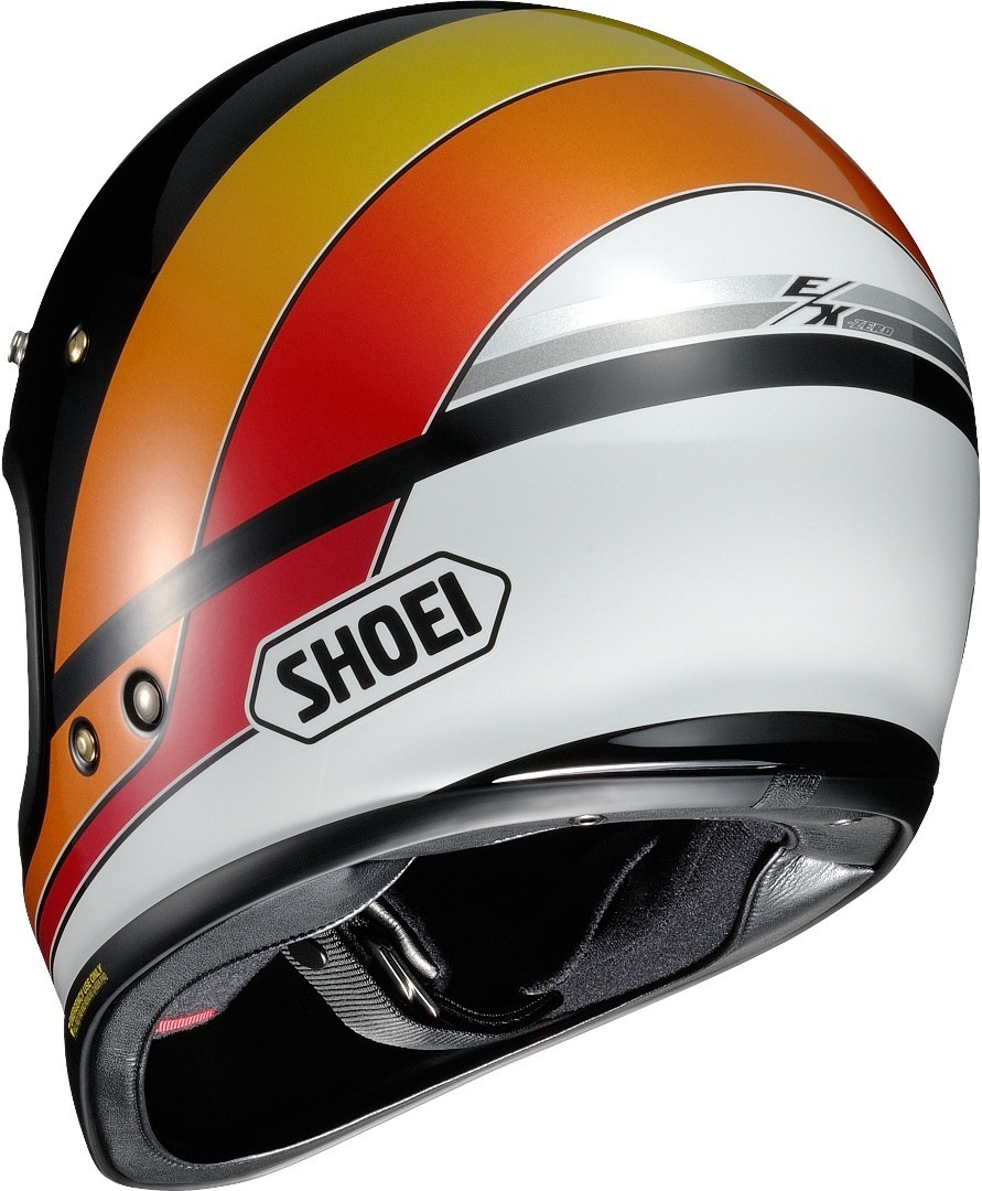 Shoei EX-Zero Equation Helm schwarz/rot/gelb S (55/56) Abbildung 2