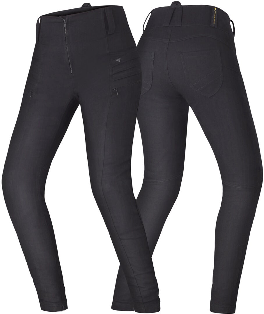 SHIMA Nox 2.0 Dame Motorcykel Jeggings Sort XXL L30 Figur 3