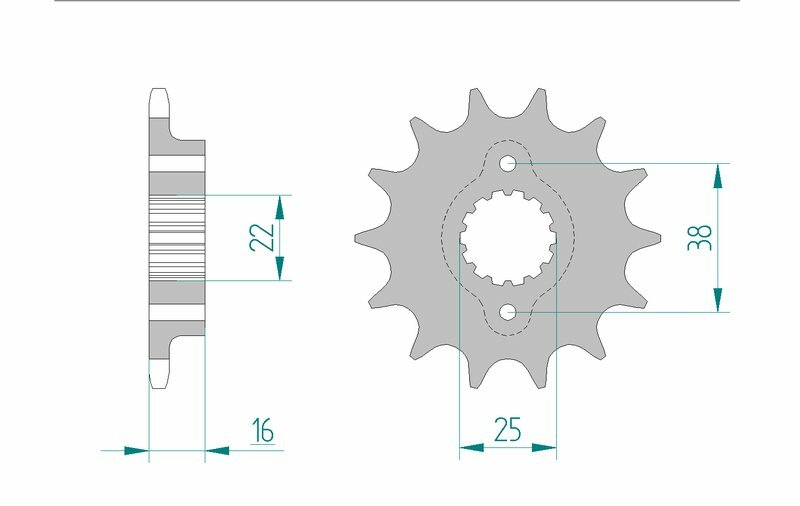 AFAM Pignone standard in acciaio 52604 - 520 Figura 1