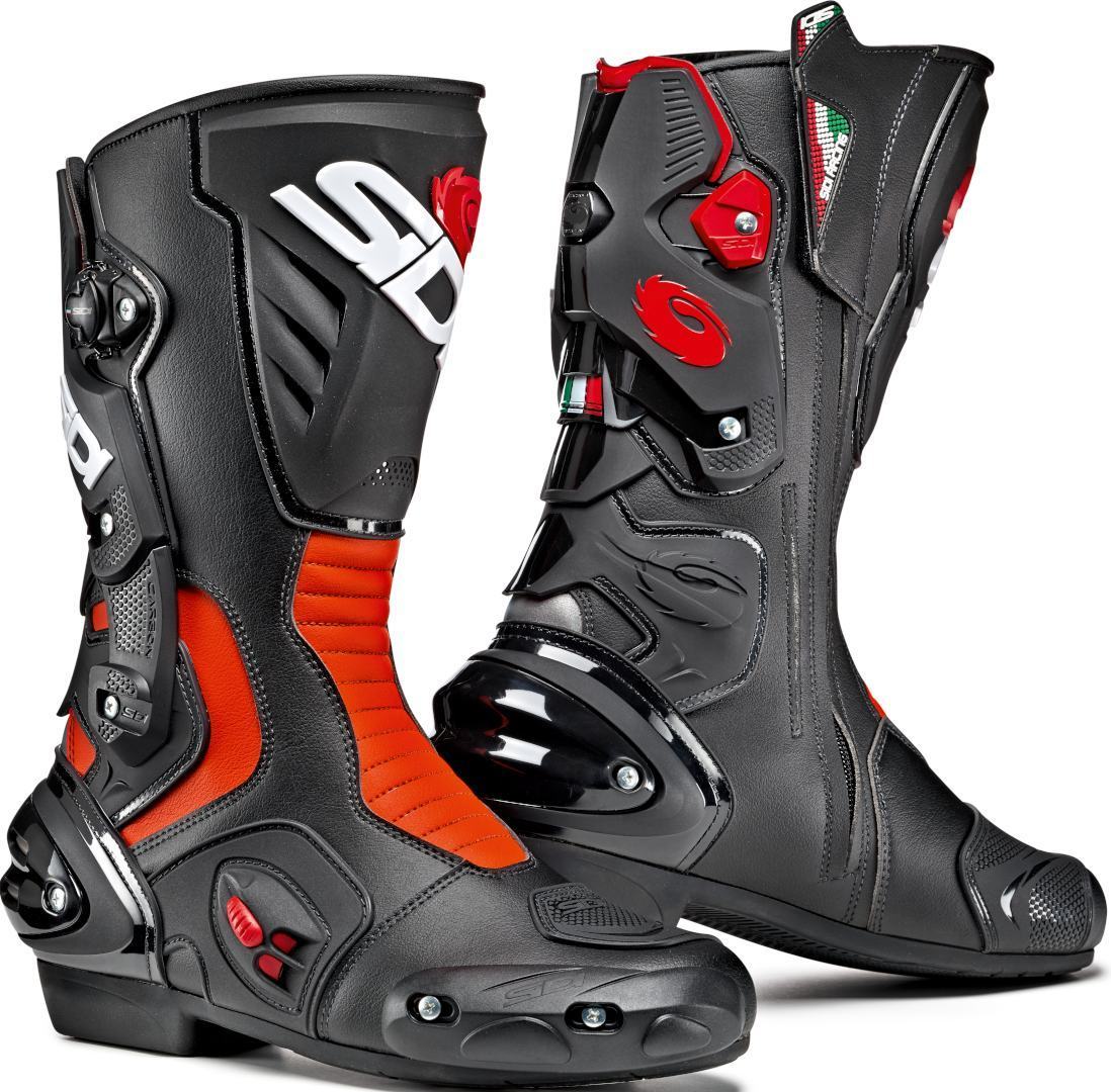 Sidi Vertigo 2 Motorlaarzen Zwart/Rood 48 Figuur 1