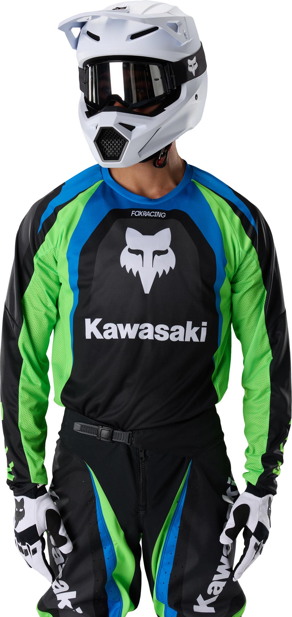 FOX 180 Kawasaki Motocross Jersey M Abbildung 3