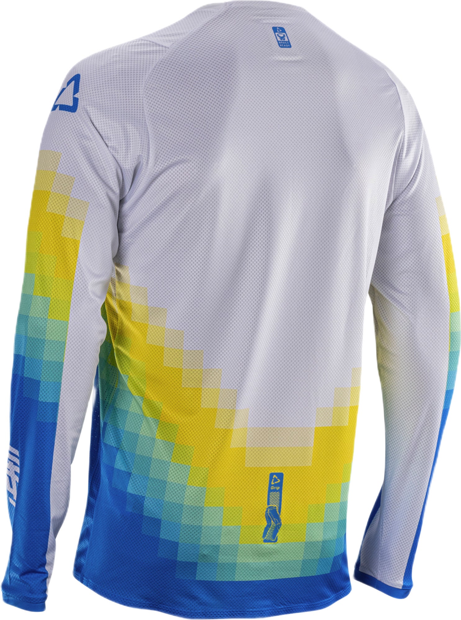 Leatt Moto 4.5 Lite V26 Motocross tröja vit/blå/gul 2XL Figur 2