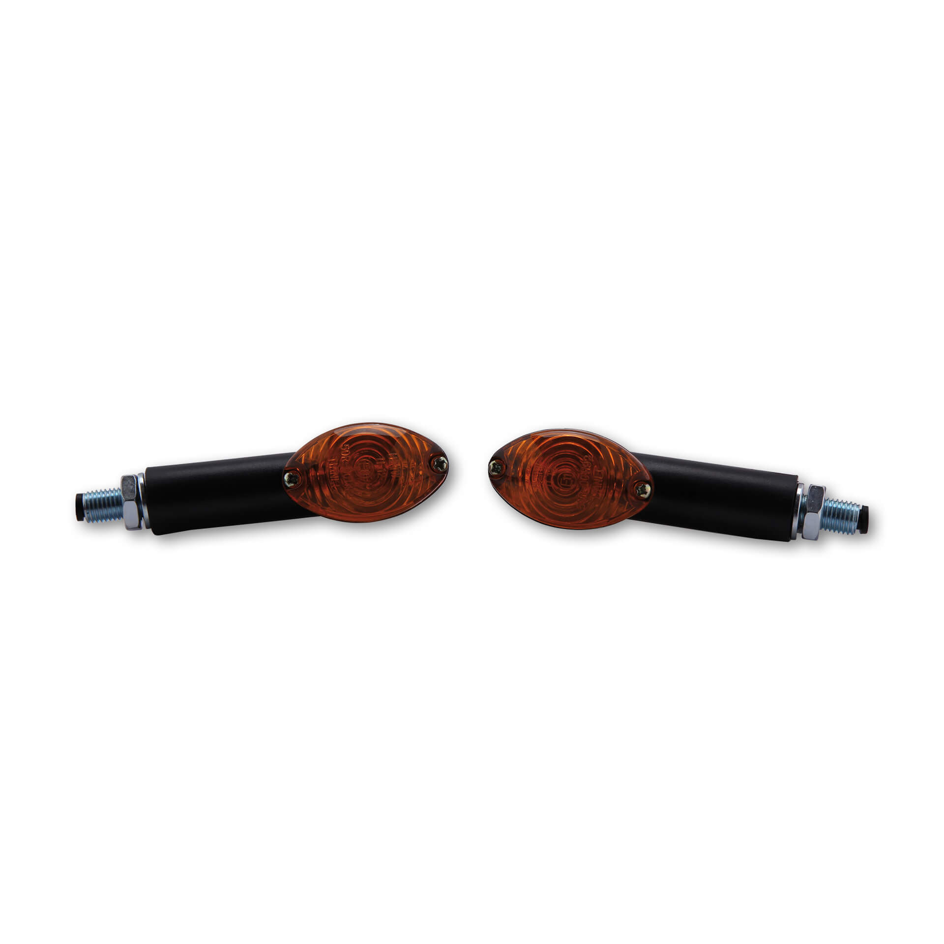 SHIN YO Mini Blinker CATEYE, lang negru Galben Figura 1