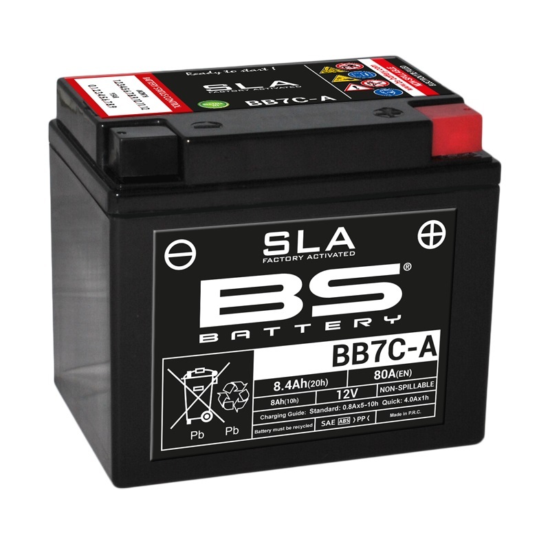 BS-batteri Fabriksaktiverat underhållsfritt SLA-batteri - BB7C-A Figur 2
