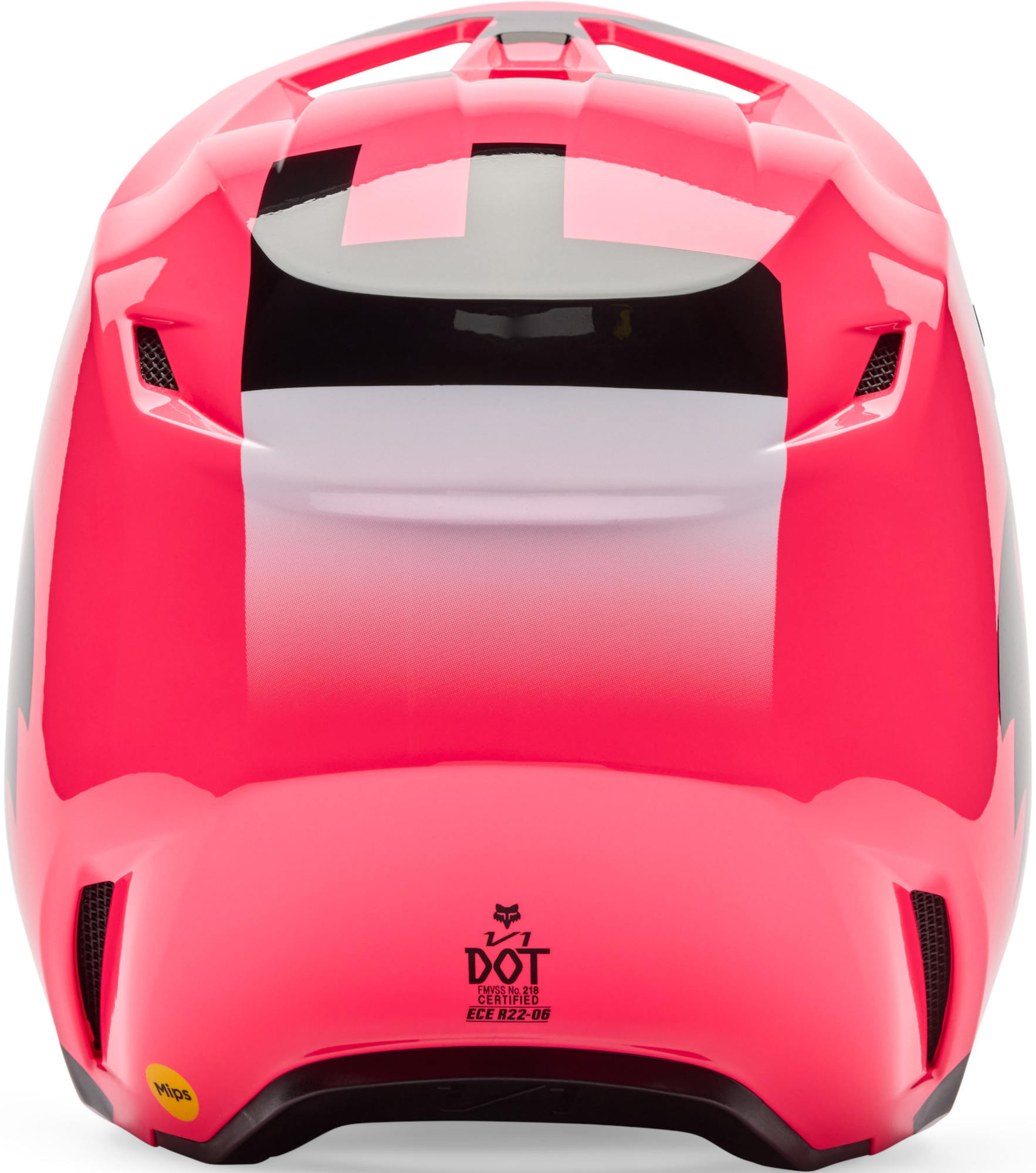 FOX V1 Shield Cască de motocross pentru tineret roz Y/M (51/52) Figura 5