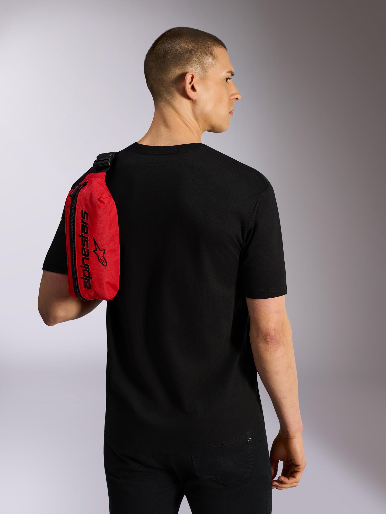 Alpinestars Only Linear 臀包 红/黑 图4