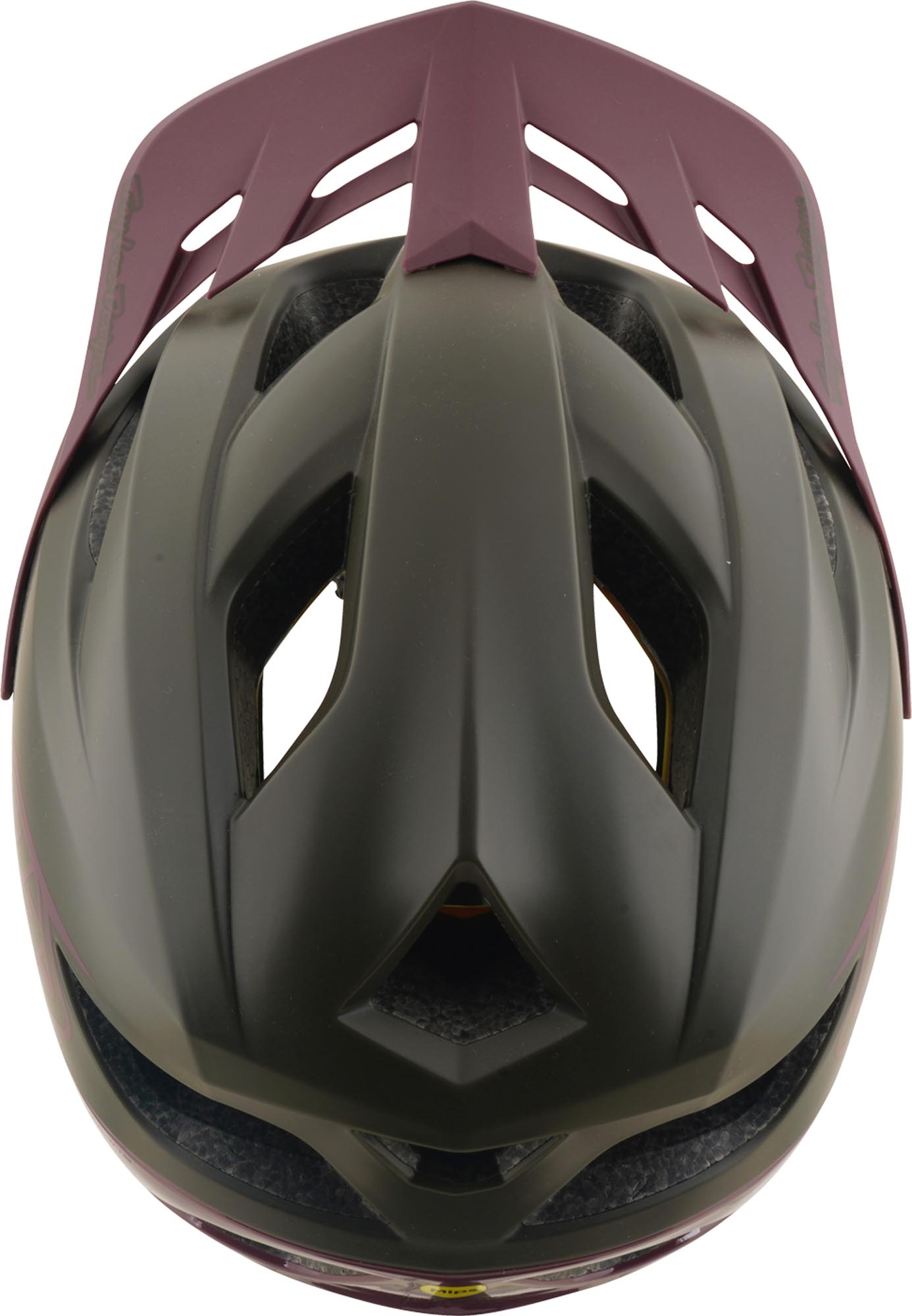 Troy Lee Designs Mips Flowline Point Cască de bicicletă Olive matt XL-XXL (60/63) Figura 8