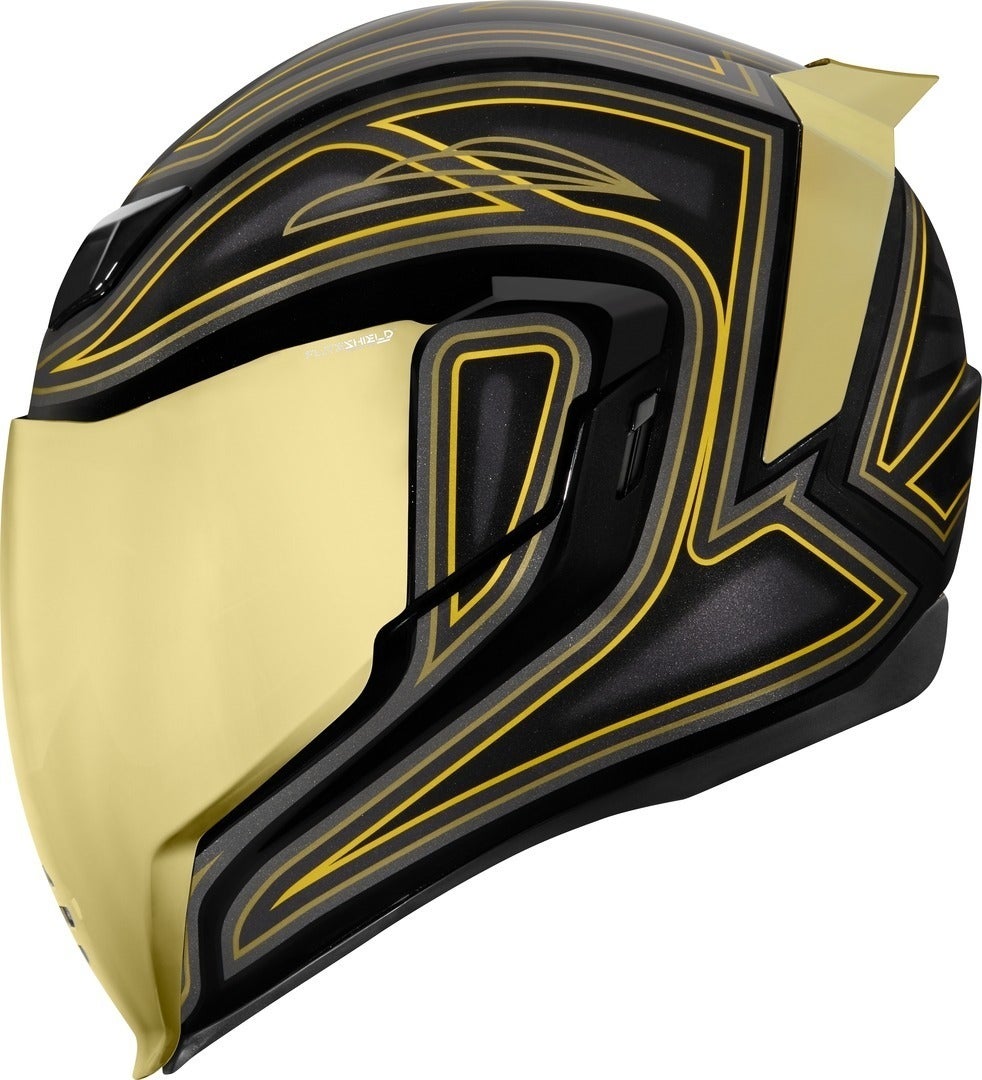 Icon Airflite El Centro Helmet black/gold M (57/58) Figure 1