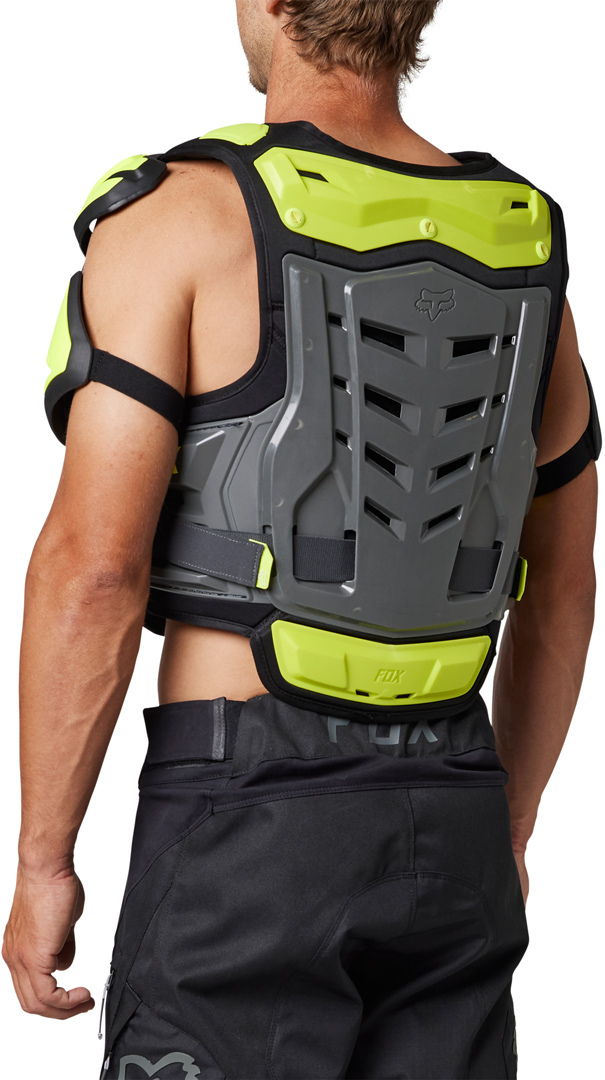 FOX Raptor Vestă de protecție Gri S/M Figura 6