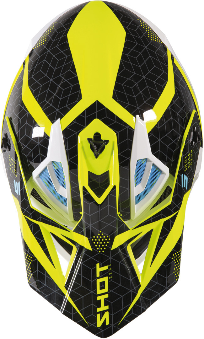 Shot Lite Core Cască de motocross Galben neon M (57/58) Figura 2