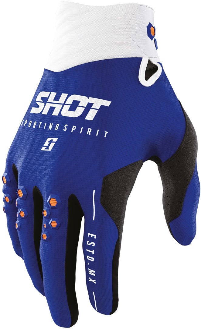 Shot Contact Spirit Motocross Handsker blå 9 Figur 1