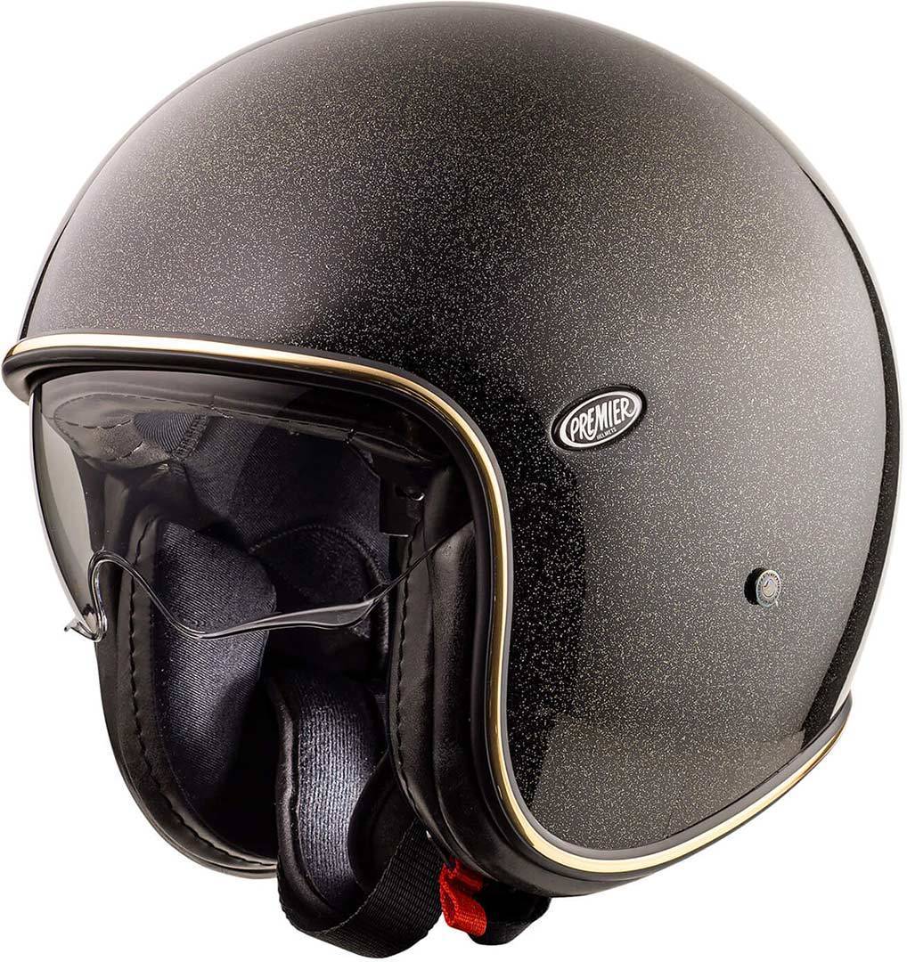 Premier Vintage U9 Glitter Gold Capacete a jato L (59/60) Figura 1