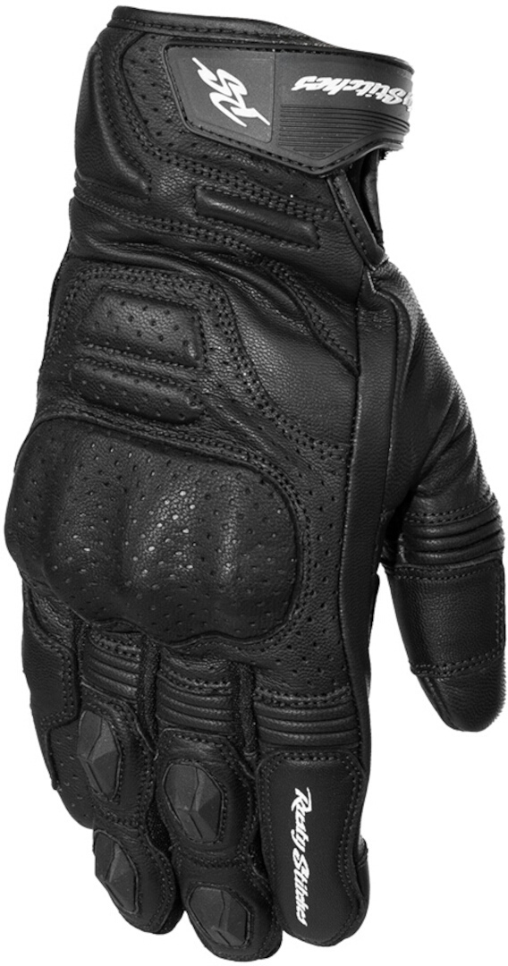 Rusty Stitches Conner Motorrad Handschuhe чёрный M Рисунок 1