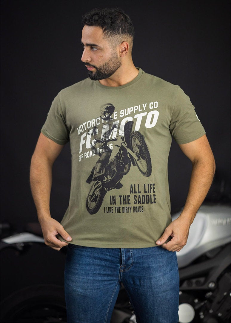 FC-Moto Team-FCM T-Shirt olive XL Figure 3
