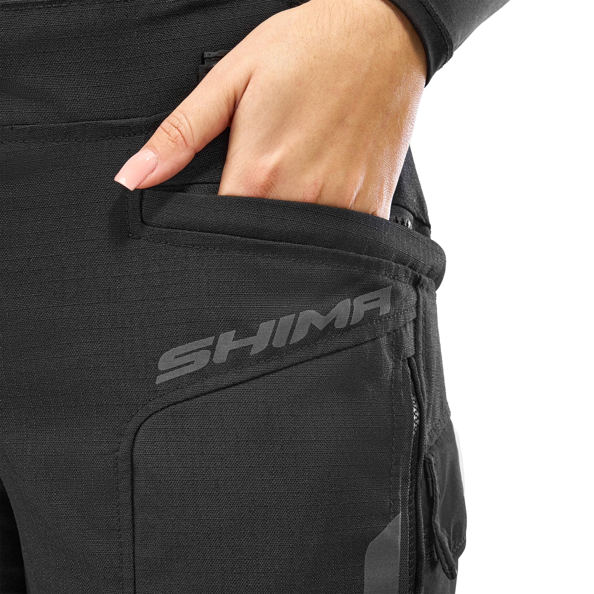 SHIMA Tracker Pantalon textile moto pour dames noir M Figure 11