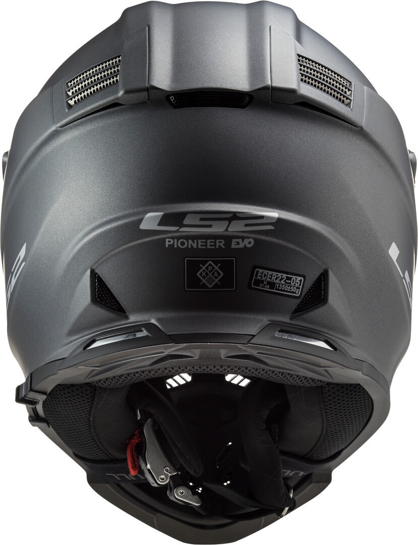 LS2 MX436 Pioneer Evo Cască de motocross Mat din titan XXXL (64/65) Figura 3