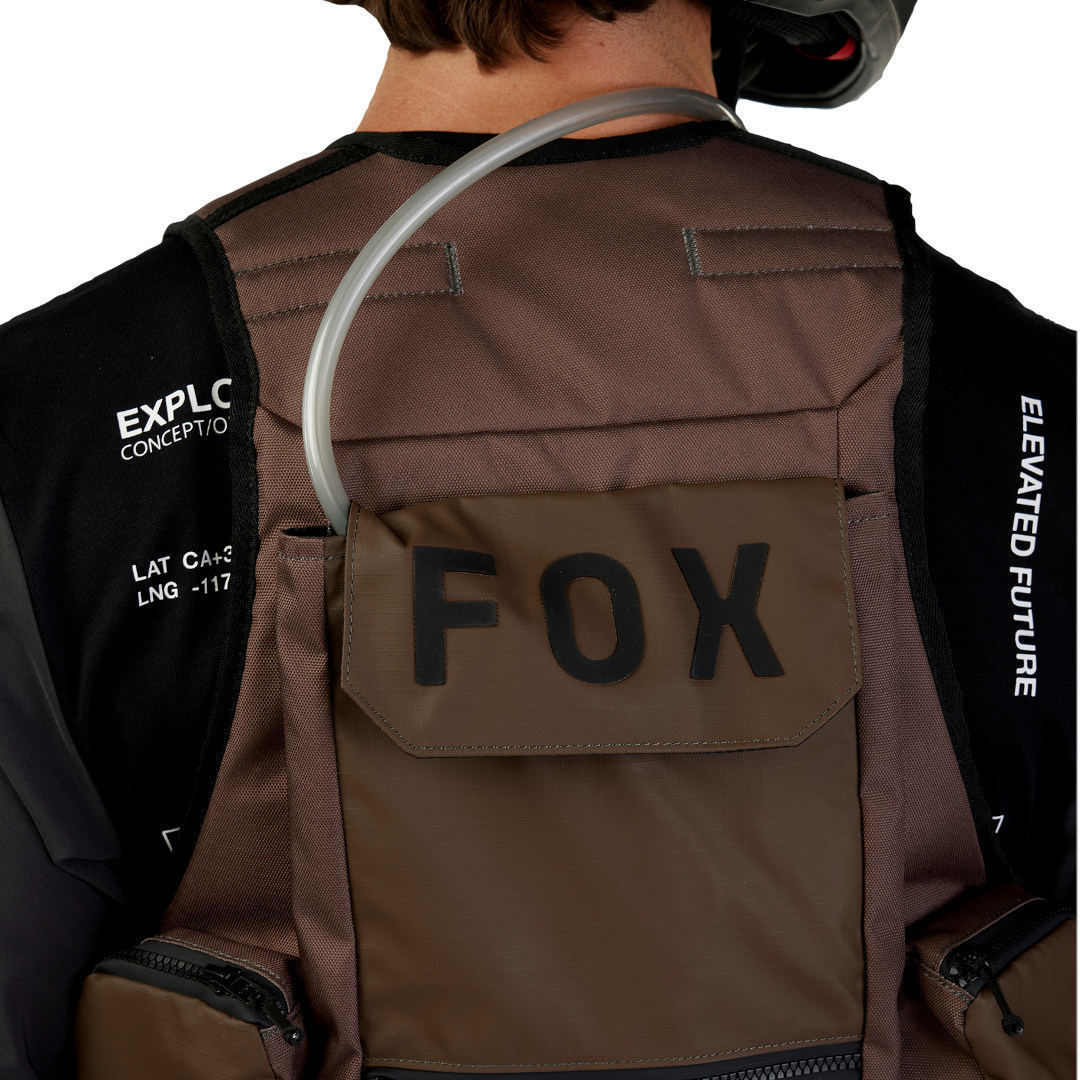 FOX Legion Tac Vestă de motocross Maro L/XL Figura 7