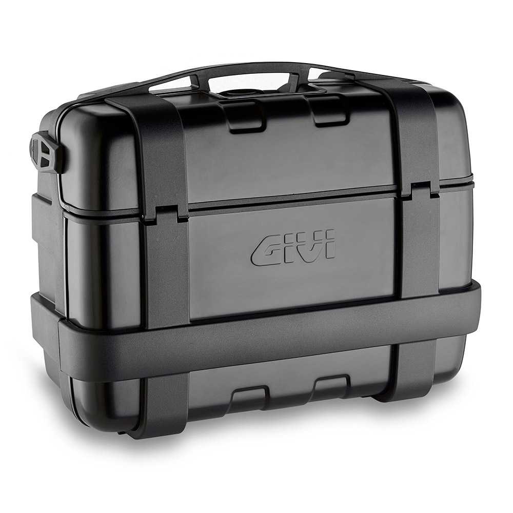 GIVI Trekker 33 Monokey Aluminiumtopplåda / sidopannier set svart 66 Ltr. Figur 1