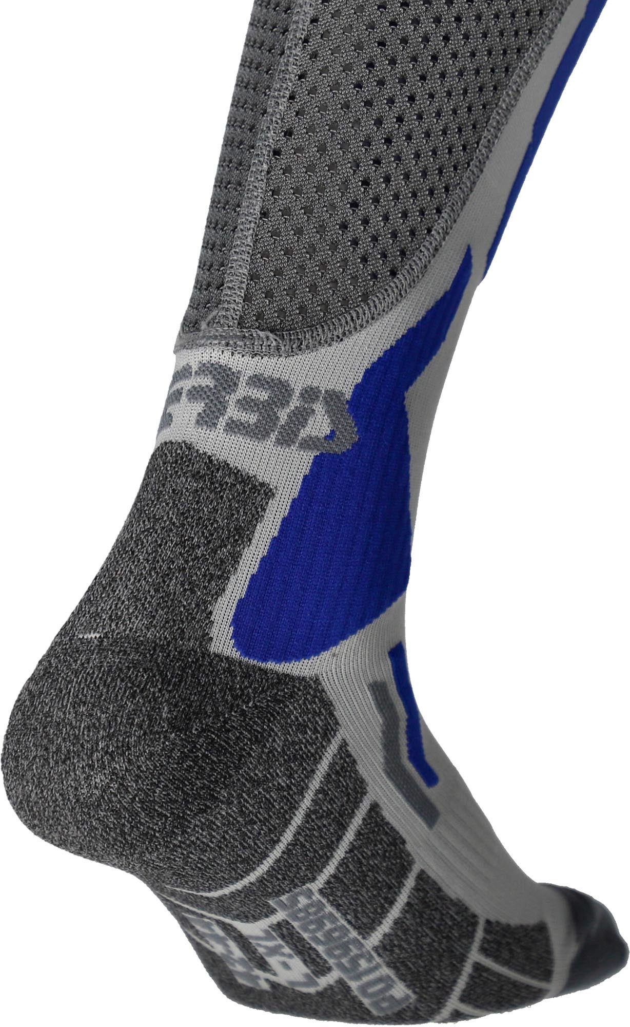 Acerbis X-Leg Vented Pro Motocross Knee Socks grey/blue XXL Figure 5