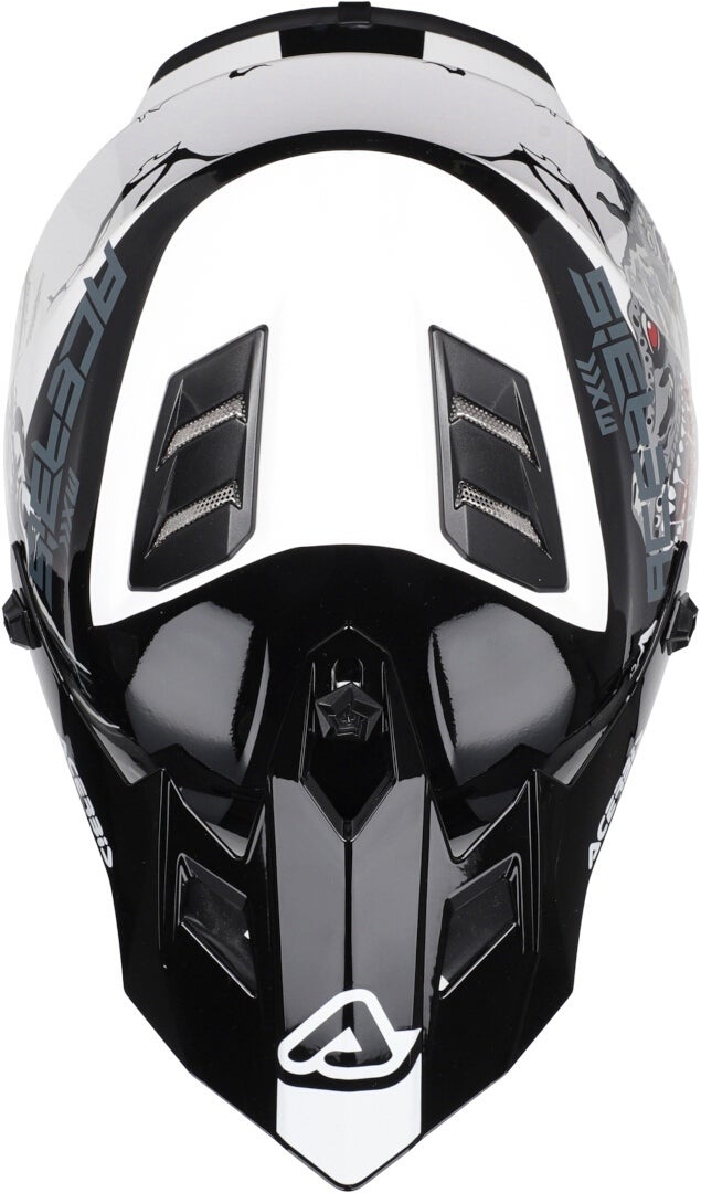 Acerbis Profile Rex Kids Motocross Helm weiß/schwarz Y/M (49/50) Abbildung 6