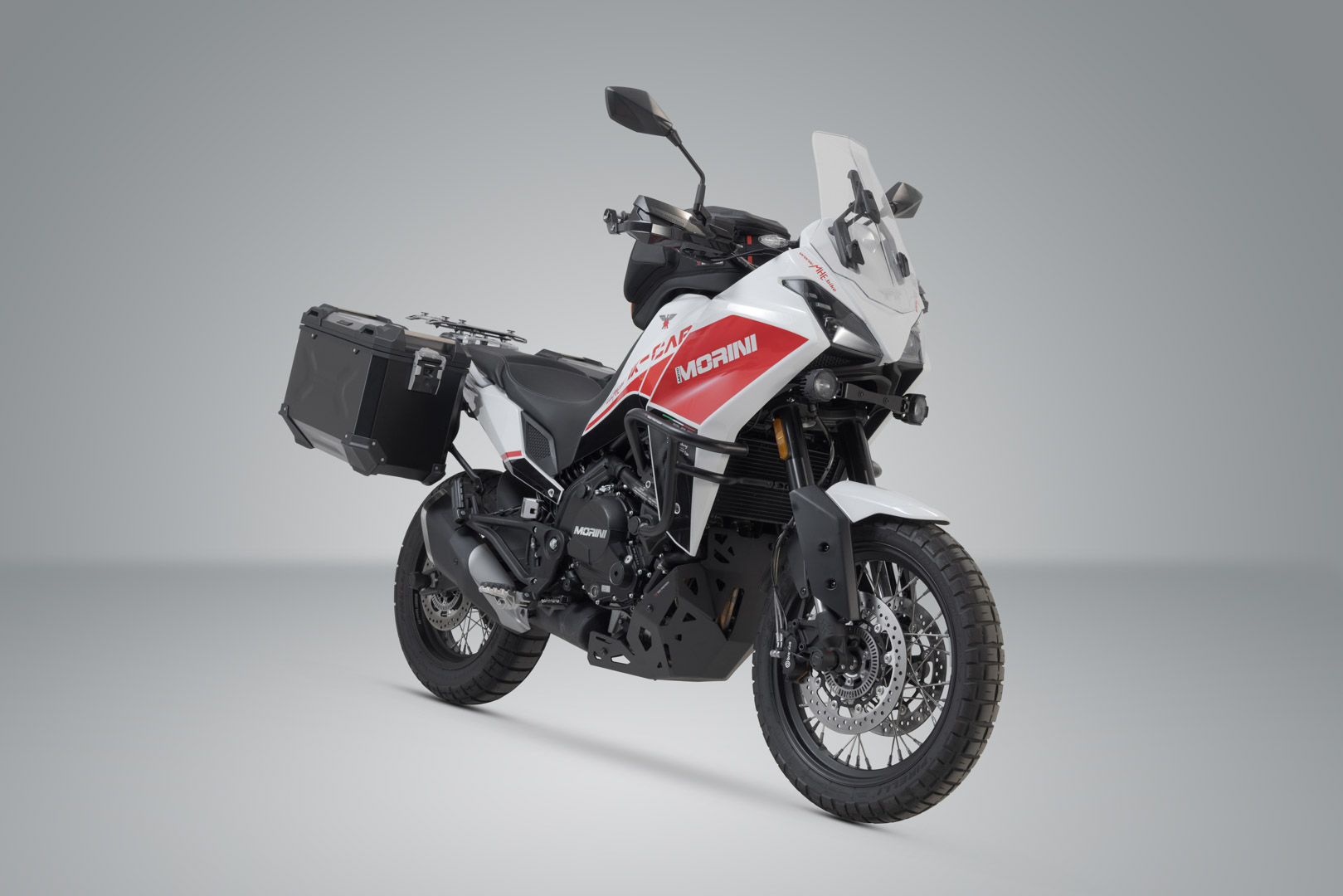 Sistem de carcasă din aluminiu SW-Motech TRAX ADV - Negru. 45/45 l. Moto Morini X-Cape 650 (21-). Figura 2
