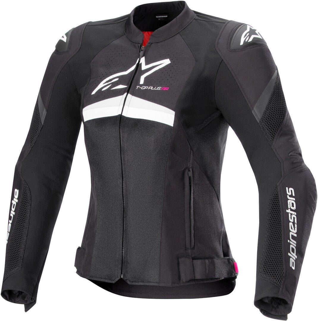 Alpinestars Stella T-GP Plus R V4 Airflow Giacca tessile moto da donna Bianco/nero S Figura 1