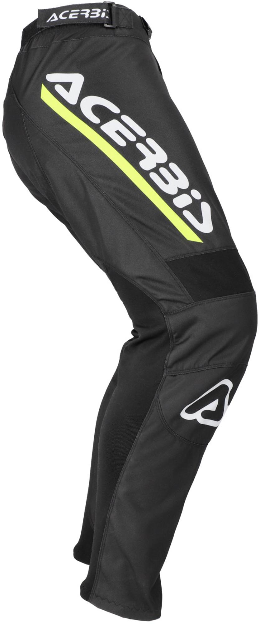 Acerbis MX Linear Lugo Mono Motocrossbukser sort/hvid/gul 36 Figur 3