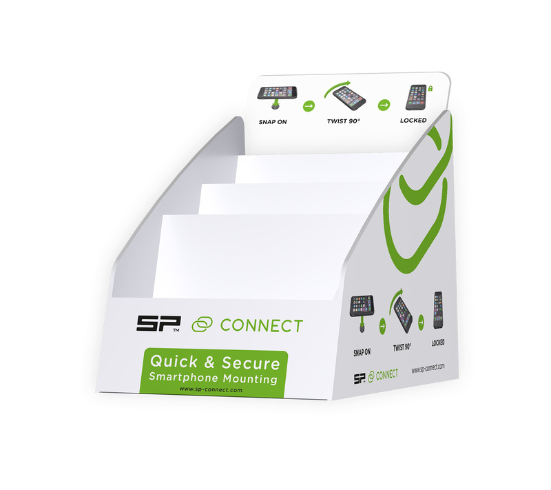 SP Connect Displayen för SP-CONNECT-räknare Figur 1