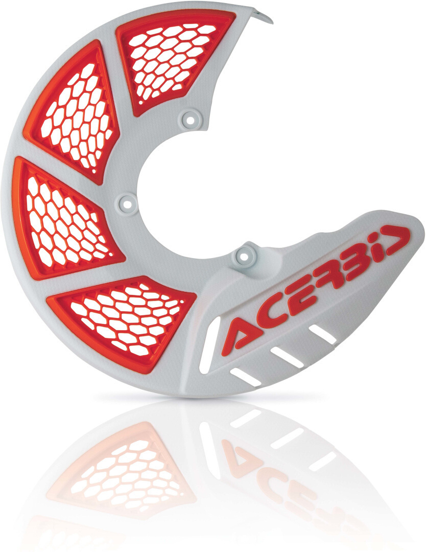 Acerbis X-Brake 2.0 Coperta discului frontal Alb/portocaliu Figura 1