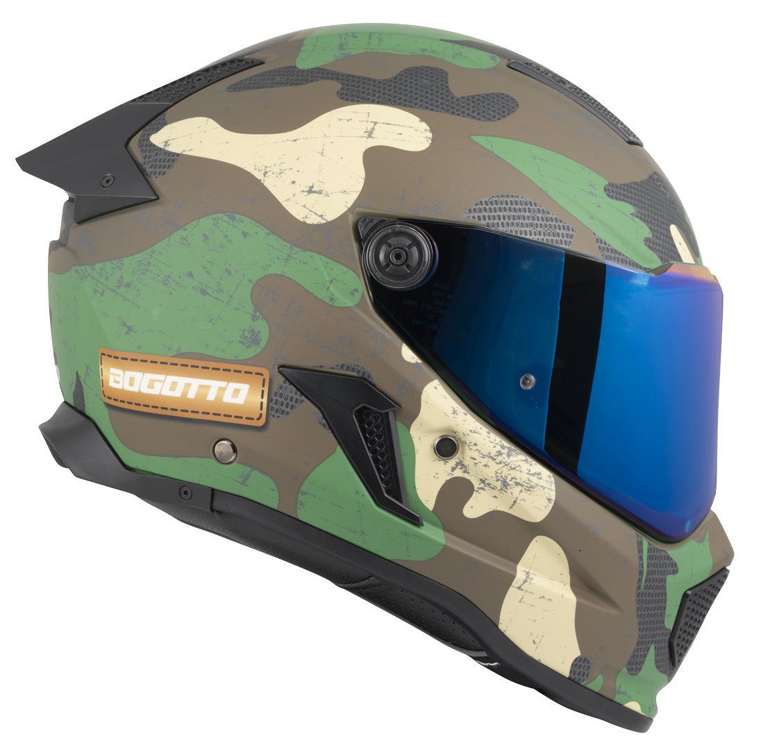 Bogotto Rapto Camo Kaciga Zeleni mat L (59/60) Slika 20