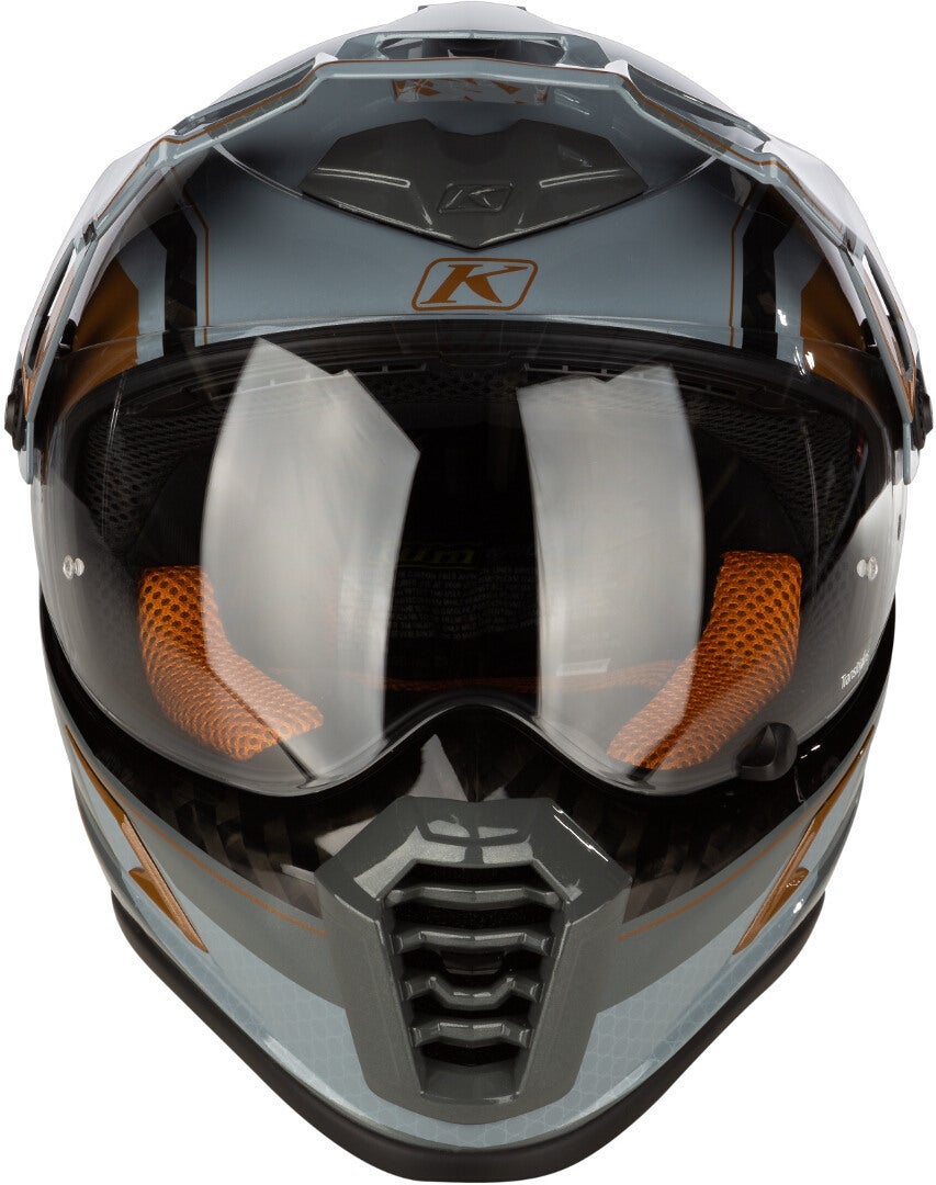 Klim Krios Pro Rally ECE/DOT Carbon Enduro hjelm bronze/sort/grå XL (61/62) Figur 5