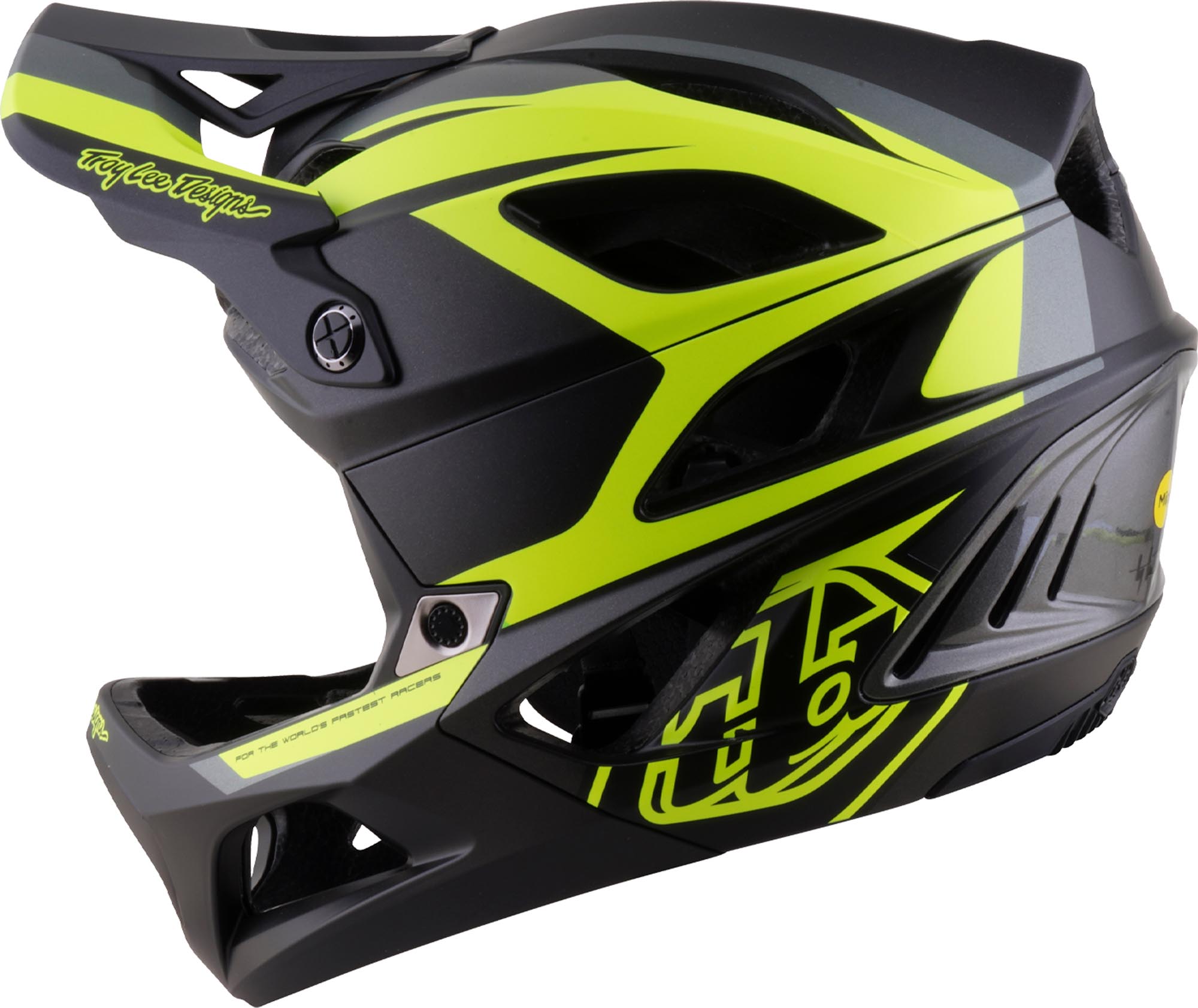 Troy Lee Designs Stage 2 MIPS High VZ 速降头盔 黄色 马里兰党（57/59） 图7
