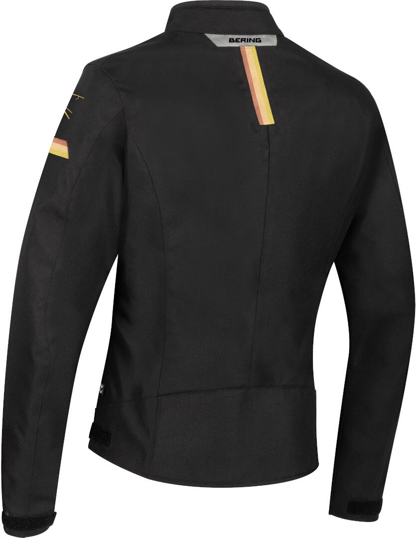Bering Riva Damen Motorrad Textiljacke schwarz/orange 44 Abbildung 2