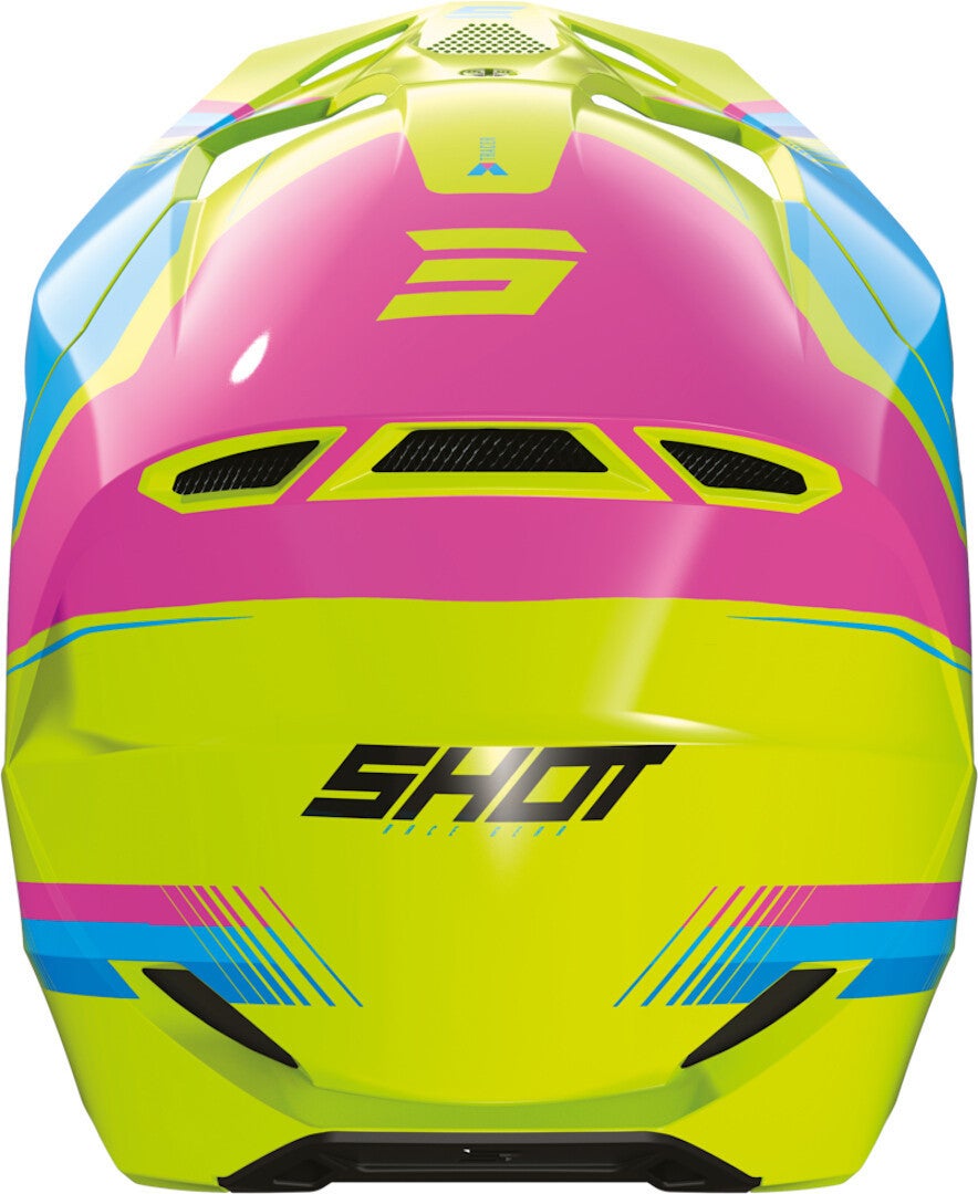 Shot Furious Tracer Casco motocross per bambini colorato L (53/54) Figura 2