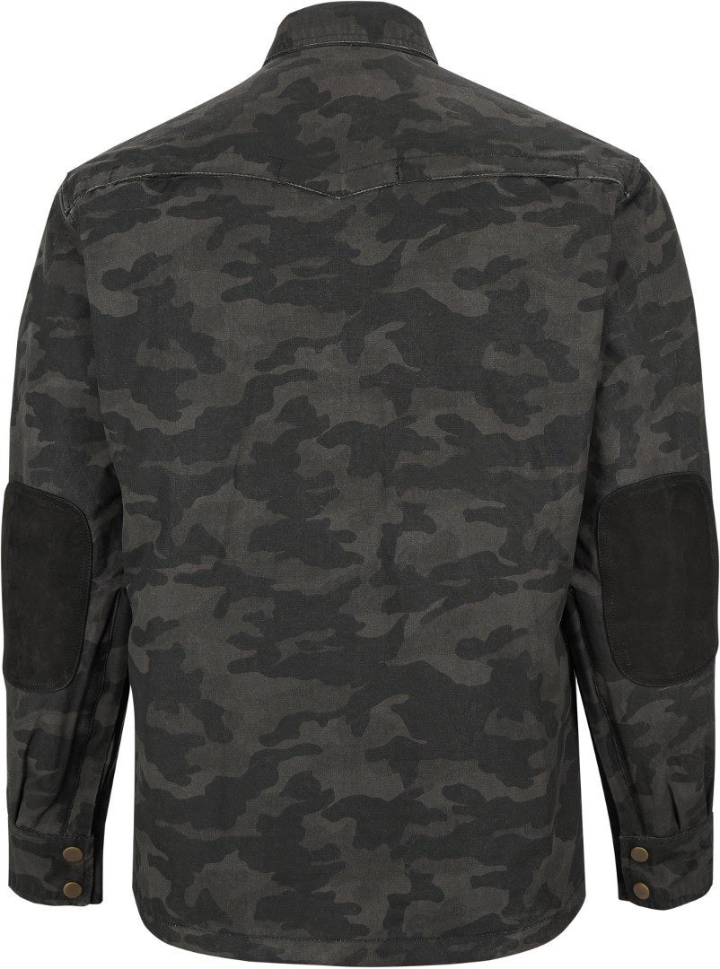 Bores Militaryjack Motorradhemd dunkles camouflage M Abbildung 3