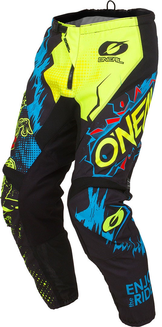 Oneal Element Villain Motocross Hose gelb 32 Abbildung 1