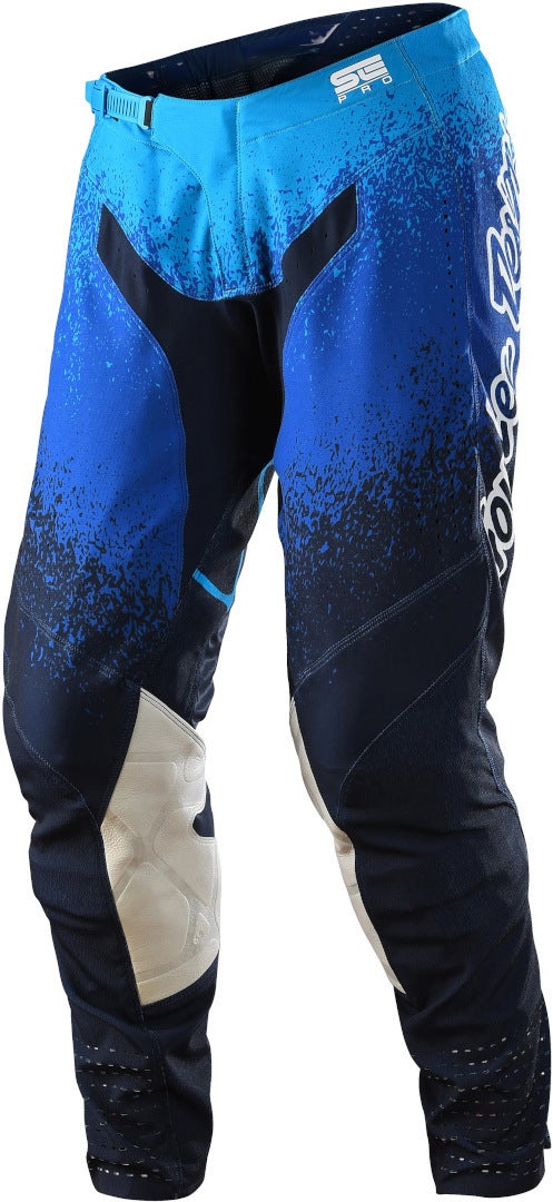 Troy Lee Designs SE Pro Webstar Motocross Hose dunkelblau/hellblau/weiß 30 Abbildung 1