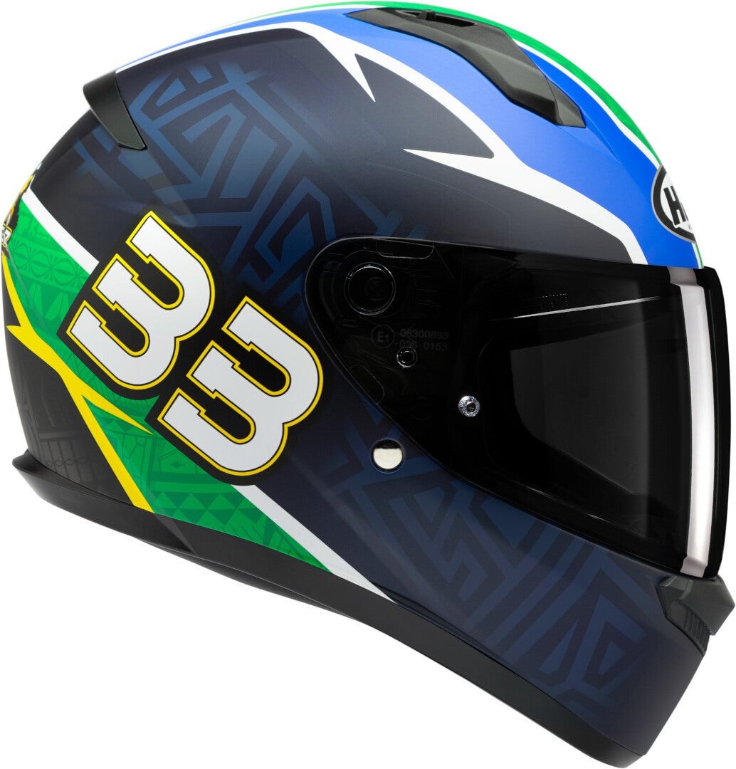 HJC C10 BB33 Casco blu/rosso/verde S (55/56) Figura 3